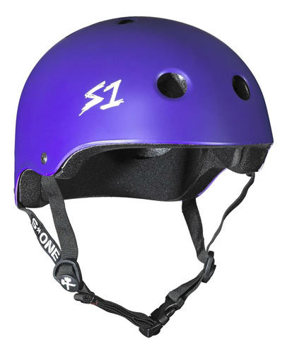 Ciclismo Casco S-one S1 Lifer Purple Matte Longboard Skatebo