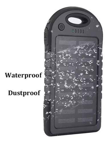 Power Bank Solar 8000 Mah Portátil Cargador De Celular Solar