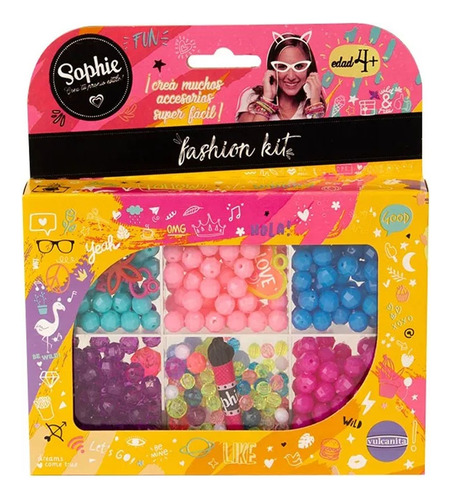 Sophie Fashion Kit , Set De Bijouterie , En Caja Cristal !