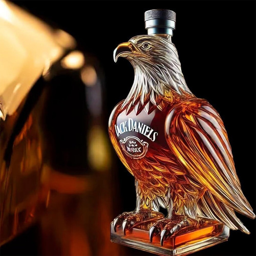 Ie Funny Whiskey Eagle Botella De Decantación De Vidrio
