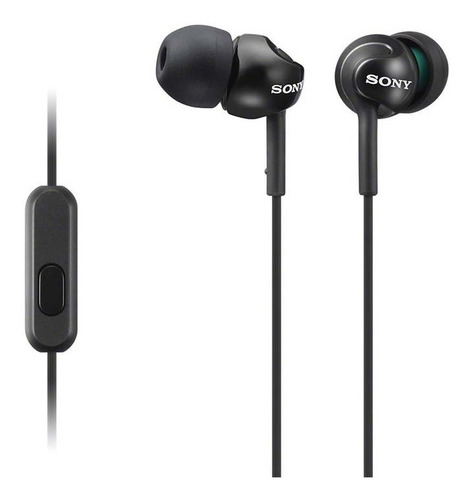 Imagen 1 de 1 de Audifonos Alambricos Sony 1.2 M Cable Tipo Y Mdrex110ap