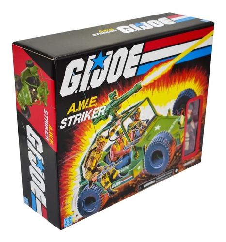 Vehículo Gi Joe Combate A.w.e. Striker