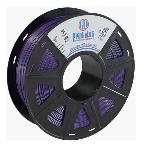 Printalot filamento 3d abs de 1.75mm y 1kg violeta