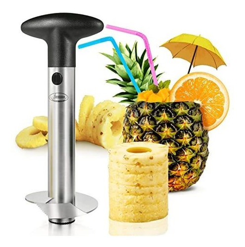 Pineapple Corer, [upgraded, Reforzado, Thicker Blade] Qfxmi