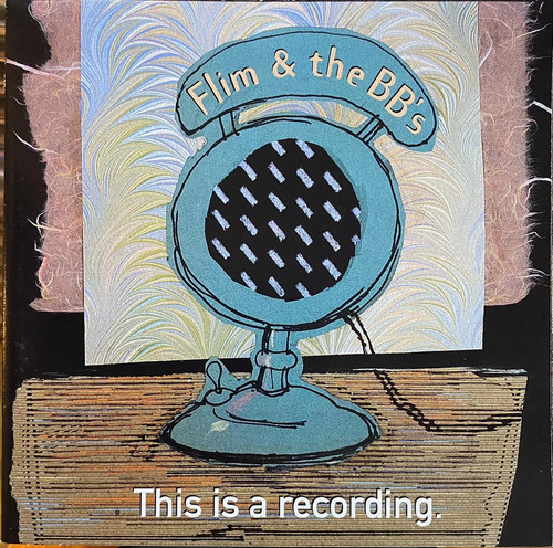 Flim & The Bb's - This Is A Recording. Cd, Album.