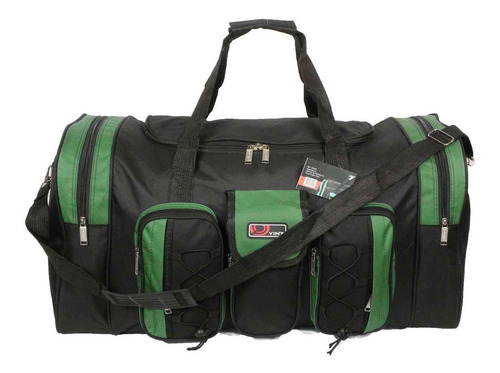 Imagem 2 de 3 de Bolsa Viagem Grande 65 L Sacola Mala Poliéster Reforçado