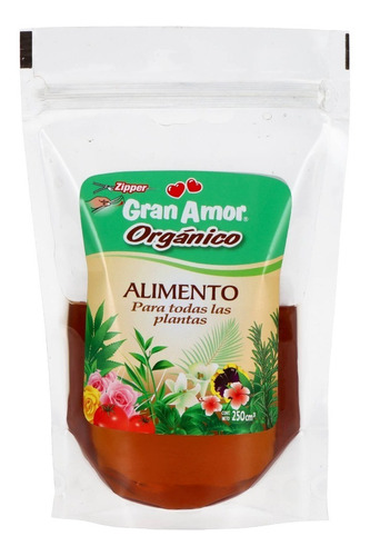 Gran Amor Alimento Orgánico Para Plantas 250cc  