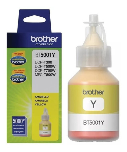 Botella De Tinta Original Brother ® Yellow 50ml