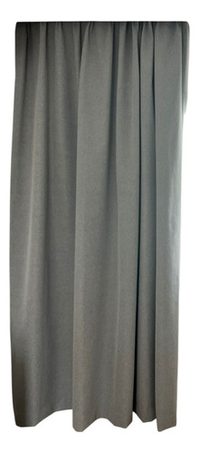 Cortina Black Out %100 Para Barral 2 Paños 280 X 240 Gris Claro