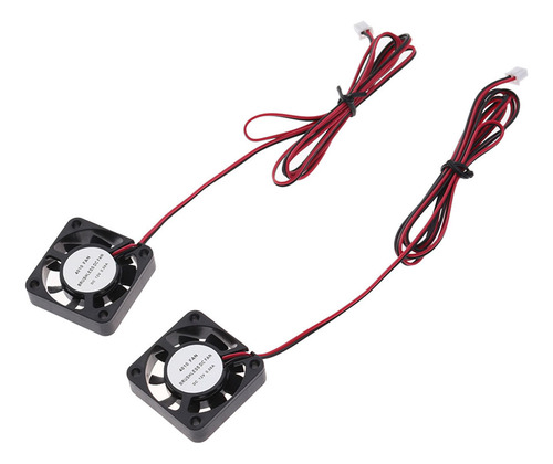 Ventilador De Refrigeración Sin Escobillas 4010 Dc 12 V, 4 U