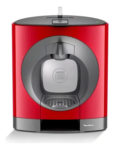 Cafetera Nescafé Moulinex Dolce Gusto Oblo Automática Roja Para Cápsulas Monodosis Rojo