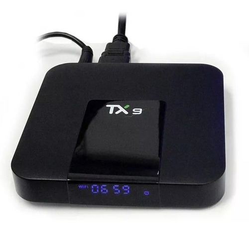 Smart Tv Box 4gb Ram 64gb Disco Android 10.0 Wifi 3d 4k Tx9