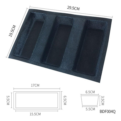El Pan De Silicona De Malla Forma Moldes De Pan Cuadrado De