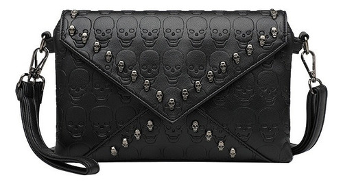 Bolso De Hombro Estilo Punk Con Forma De Calavera Callejera