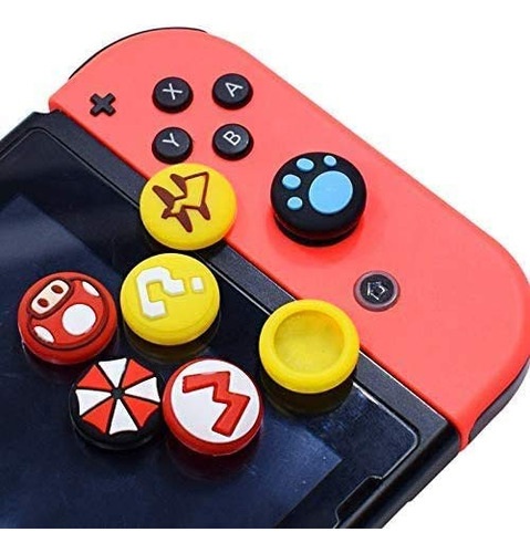 Pack De Caps De Silicona Para Joystick Nintendo Switch