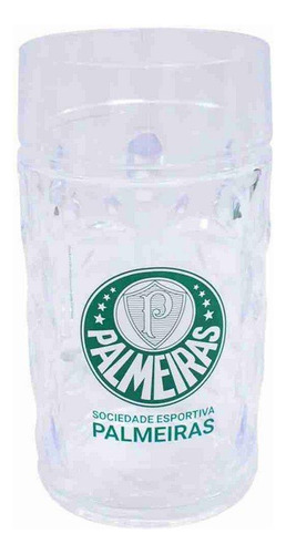 Caneca Plástico Gigante 900ml - Palmeiras