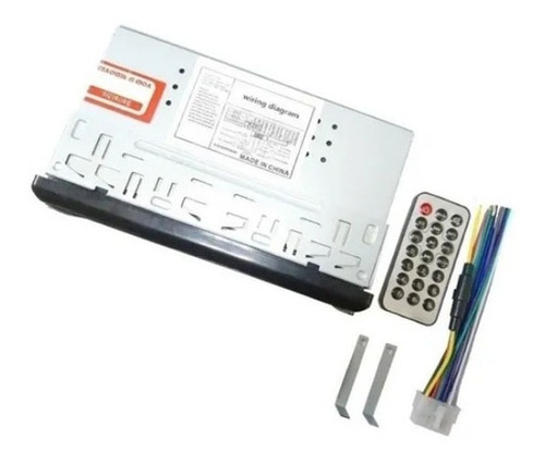 Estereo Frente Fijo Usb Fm Tarj Memoria Bluetooth