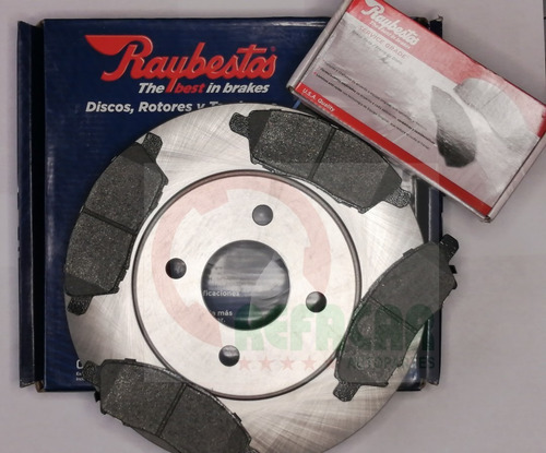 Discos Y Balatas Delanteras March Versa 2012-2018 Rybt
