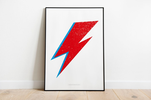 Poster Bowie. Print. Lámina Impresa Para Cuadro.