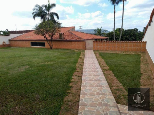 Chácara Com 3 Dormitórios À Venda, 1030 M² Por R$ 550.000,00 - Residencial Alvorada - Araçoiaba Da Serra/sp - Ch0011