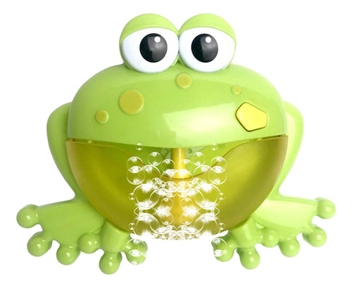 Máquina Automática Frog Bubble Maker Para Baño Para Bebés Y
