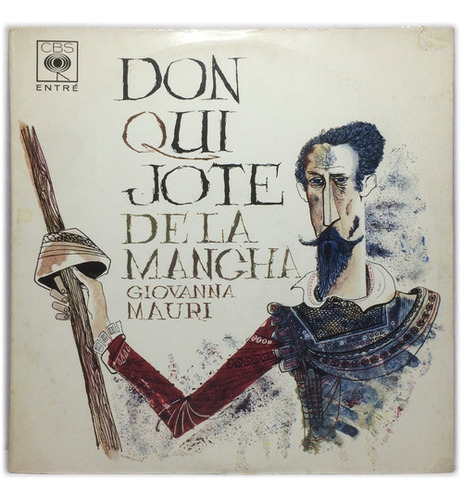 Vinilo Giovanna Mauri Don Quijote De La Mancha Lp Argentina