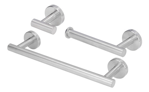 Estante Para Toallas De Baño, Acero Inoxidable, Bordes Más L