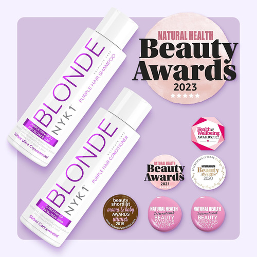 Conjunto De Shampoo E Condicionador De Latão No More - Roxo