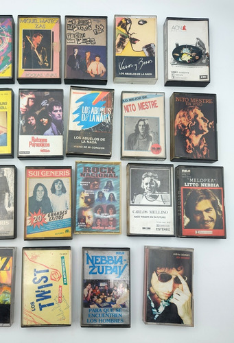 Cassette Original Rock Nacional (precio C/u) - Audio (Usado)