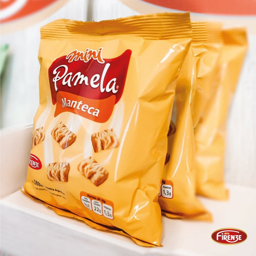 Galletas Mini Pamela De Manteca Bocaditos Materos X 180g