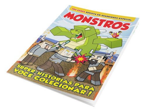 Pró-games Revista Em Quadrinhos Especial Edição 01 - Monstros