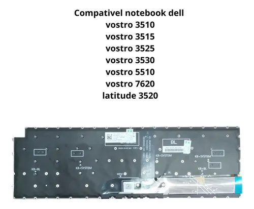クロ様の専用ページ Teclado Compatível Notebook Dell Latitude 3520 P108f002 | Frete grátis