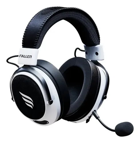 Oferta de Hardware: Headset Gamer Fallen Morcego Pro Bluetooth E Wireless 2.4ghz 7.1 Branco