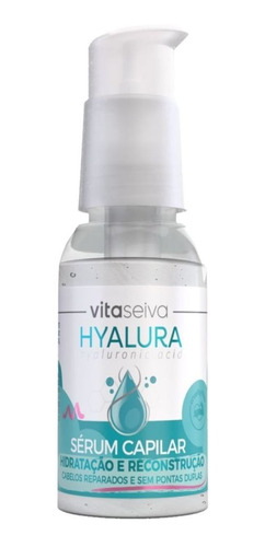 Imagem 1 de 6 de Serum Capilar Hidratacao Hyalura 60ml Lançamento Vita Seiva