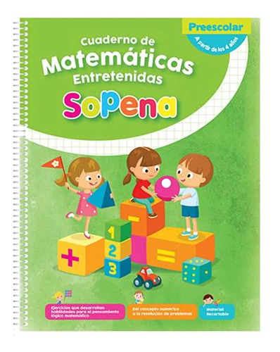 Cuaderno De Matematicas Entretenidas Preescolar Desde /136