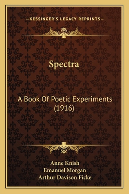 Libro Spectra: A Book Of Poetic Experiments (1916) - Knis...