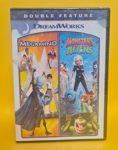 Dvd Nuevo / Megamind + Monsters Vs Aliens / Megamente + Mons