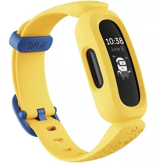 Fitbit Ace 3 Minions Pulseira De Atividades Infantis | C/ Nf Preto Amarelo Amarelo