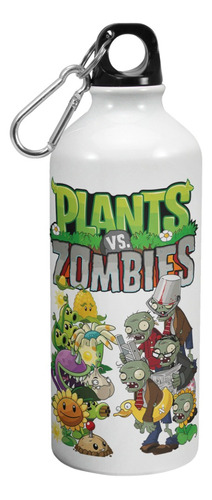 Botella De Agua Deporte Plantas Vs Zombies
