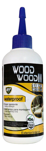 Cola Madeira Wood Wood Escuta o Véio de 100g - Branco