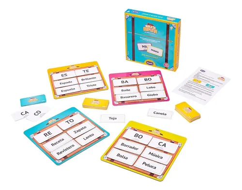 Mesa Rima Juego De Mesa Maleta Repleta De Rimas Y Palabras Dactic | Cuotas sin ...