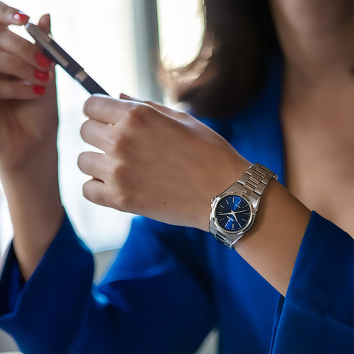 Reloj Festina Mujer F20553/3 Color de la malla Plateado Color del bisel Plateado Color del fondo Azul