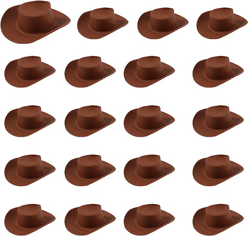 20 Mini Sombreros Vaquero Plastico Mini Sombreros Vaquero Oc