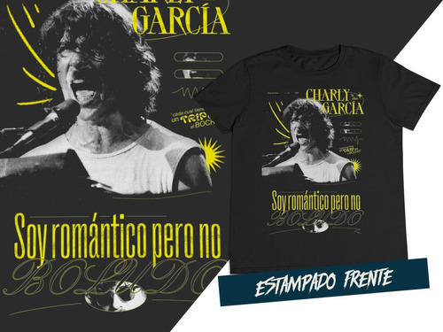 Camiseta Rock Charly Garcia C3