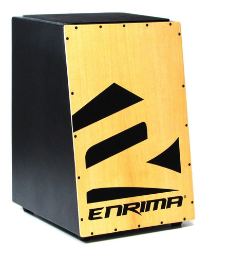 Cajon Instrumento De Caixa Acústica Carron Elétrico Enrima