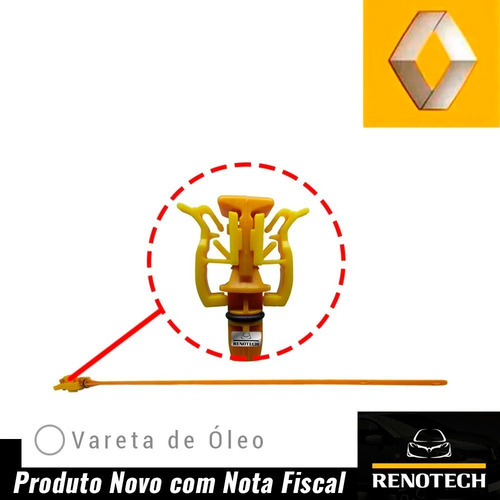 Imagem 2 de 10 de Vareta Oleo Master 2.5 16v G9u Ate 2011 8200676299