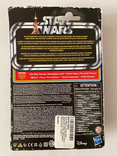 Darth Vader Star Wars Vintage Collection Retro Hasbro 2022 (Usado)
