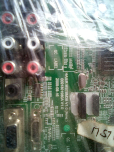 Imagen 4 de 5 de Tarjeta De Video Tv Haier L32f6