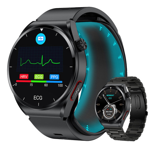 Bomba De Aire Smart Watch Con Bolsa Ecg Sport Bt Call A Prue