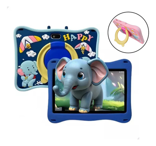 Tablet Kids 7 6gb+64gb Android Wi-fi Capa Protetora Original Azul